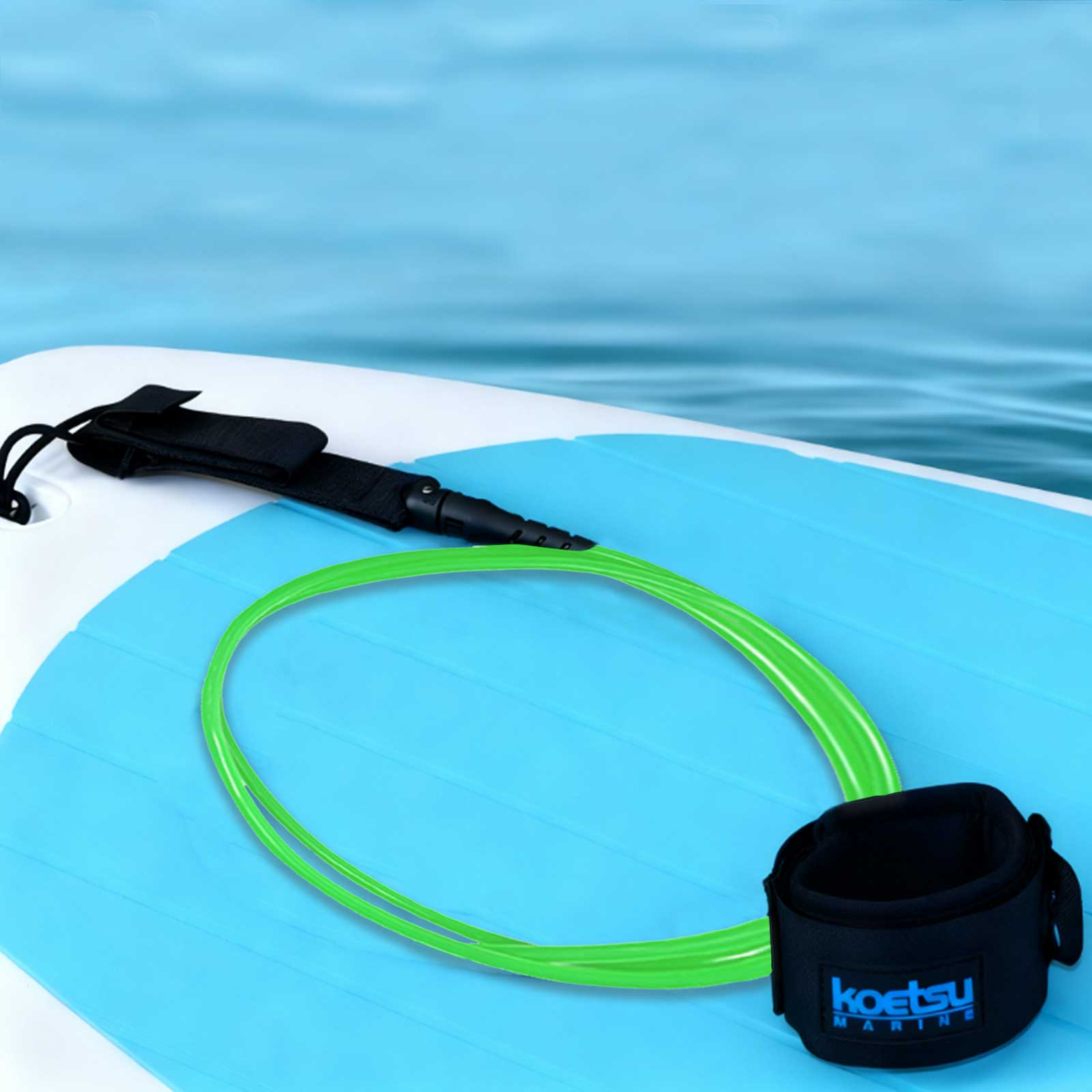 Surfboard Leash Ankle - 6-10피트 SUP 보드 서핑 레그 로프