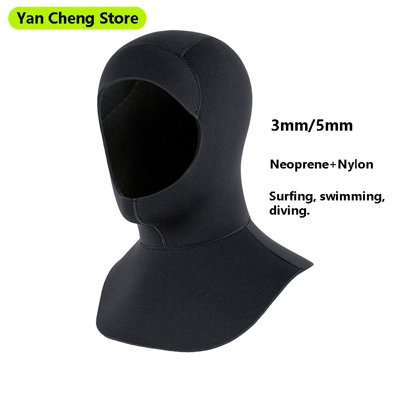 Wetsuit 3Mm Neoprene - 남녀공용 네오프렌 수영모 (숄더형) 3mm/5mm 두께