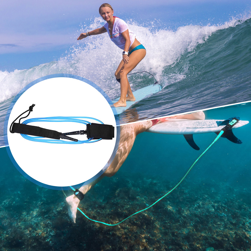 스트레이트 서핑 보드 가죽 끈 슈퍼 강한 웨빙 서핑 다 - Surfboard Leash Ankle 리뷰 및 가격