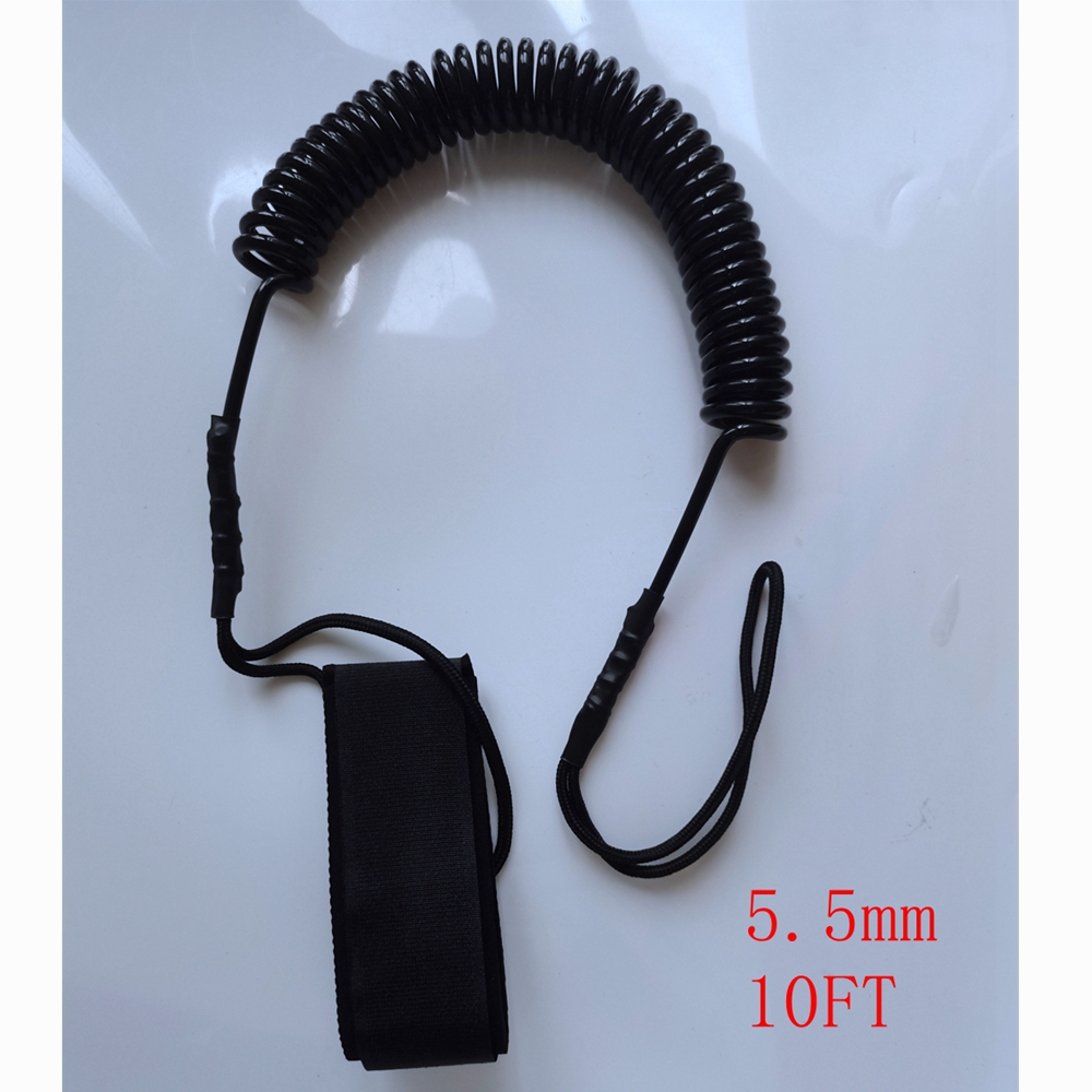 5.5MM 10FT 유리섬유 서핑보드 발목 끈 (패들보 - Surfboard Leash Ankle 리뷰 및 가격