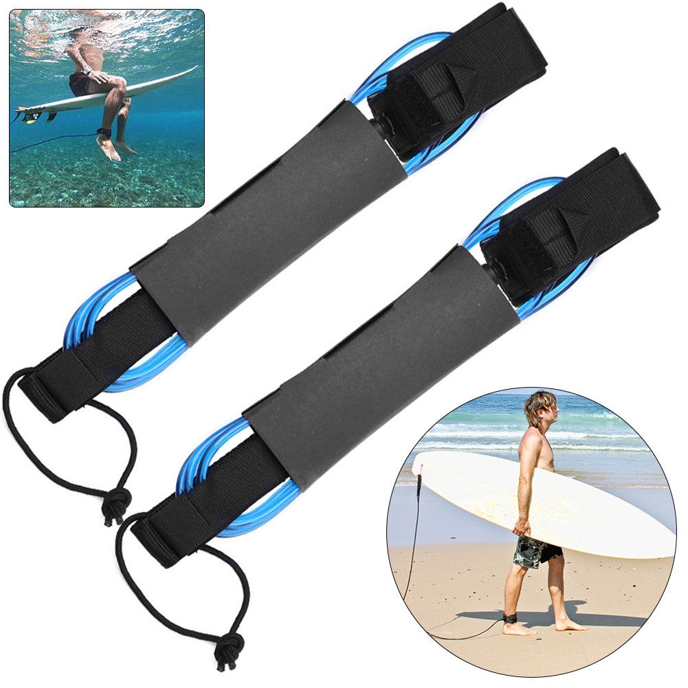 2개 6피트 서핑보드 발목 끈 탄성 웨빙 서핑보드 롱보 - Surfboard Leash Ankle 리뷰 및 가격
